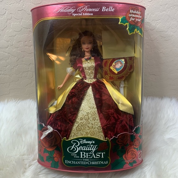 Holiday Princess Belle Christmas Collectors Doll